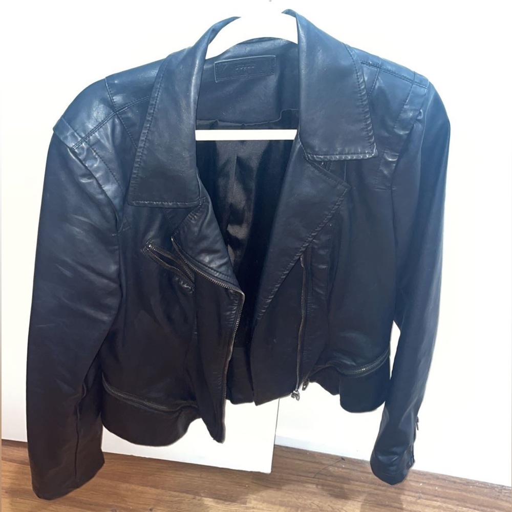 BLANK NYC Leather Jacket